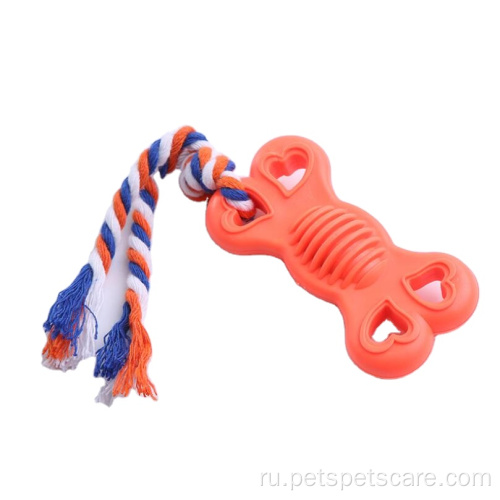 Dog Chew Toy с хлопковой веревкой из продуктов для домашних животных